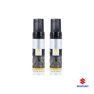 SUZUKI – motor lakstift (set)- 33J – NOVELTY BLACK-MET.